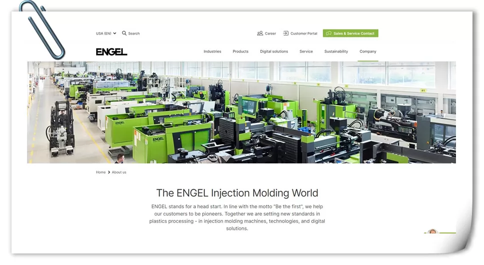 ENGEL injection molding machine